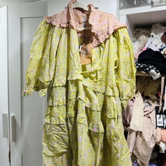 Yvonne S  Queen Victoria bubble pink Dress NWT - Picture 4 of 7